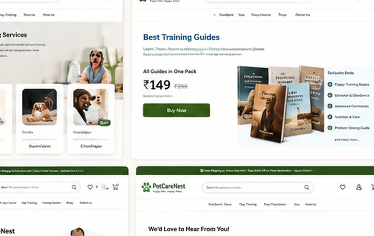 Dog training guides
